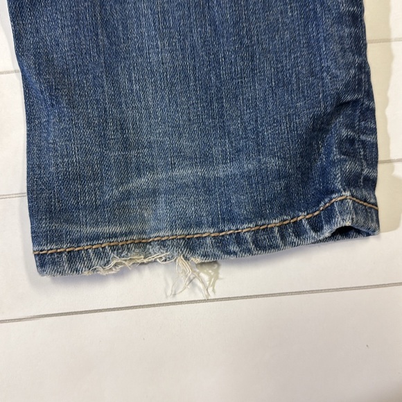 MEK denim women’s 30 34L Bulgan straight fit light wash denim blue jeans - Picture 7 of 8